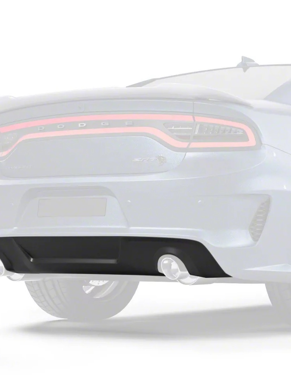 Universal Rear Diffuser Splash Panel - Black